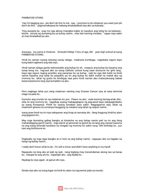 pambayad utang pulandit|[COMPLETE SERIES] Pambayad Utang II by ZakaryasYbanez .